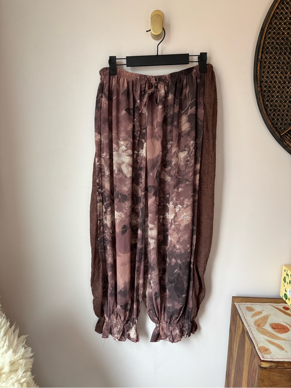 Free People Intimates sheer bloomers S/P